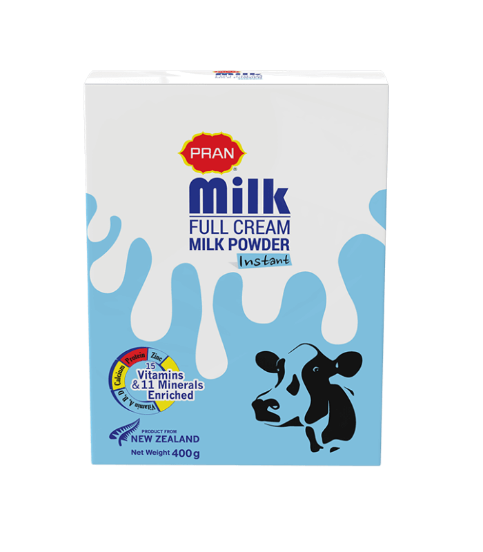 Pran Full Cream Milk Powder 400gm
