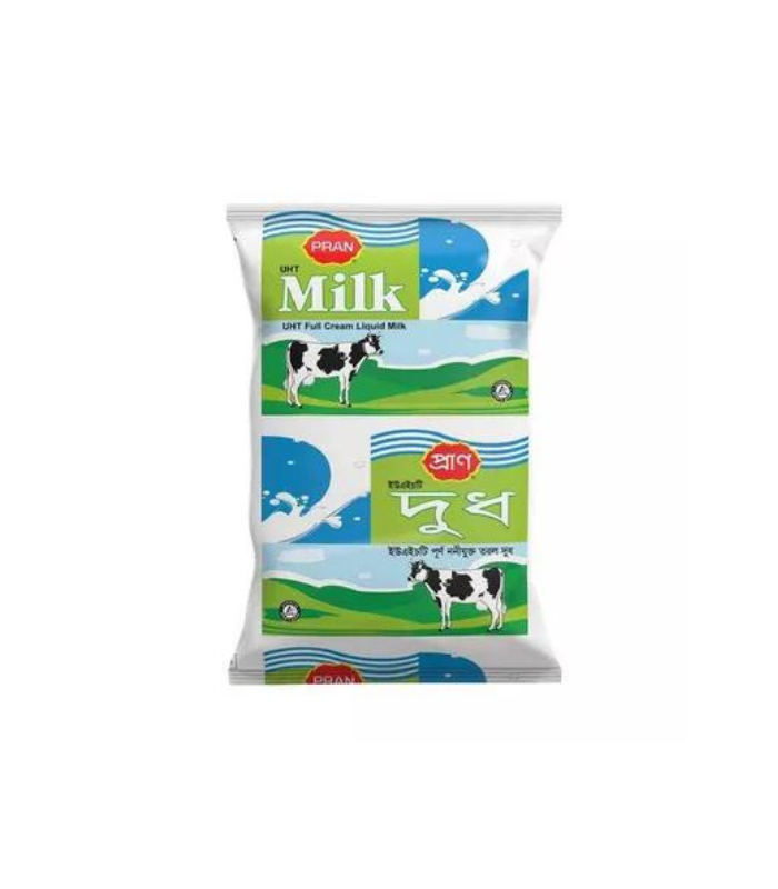 Pran UHT Full Cream Liquid Milk 200ml