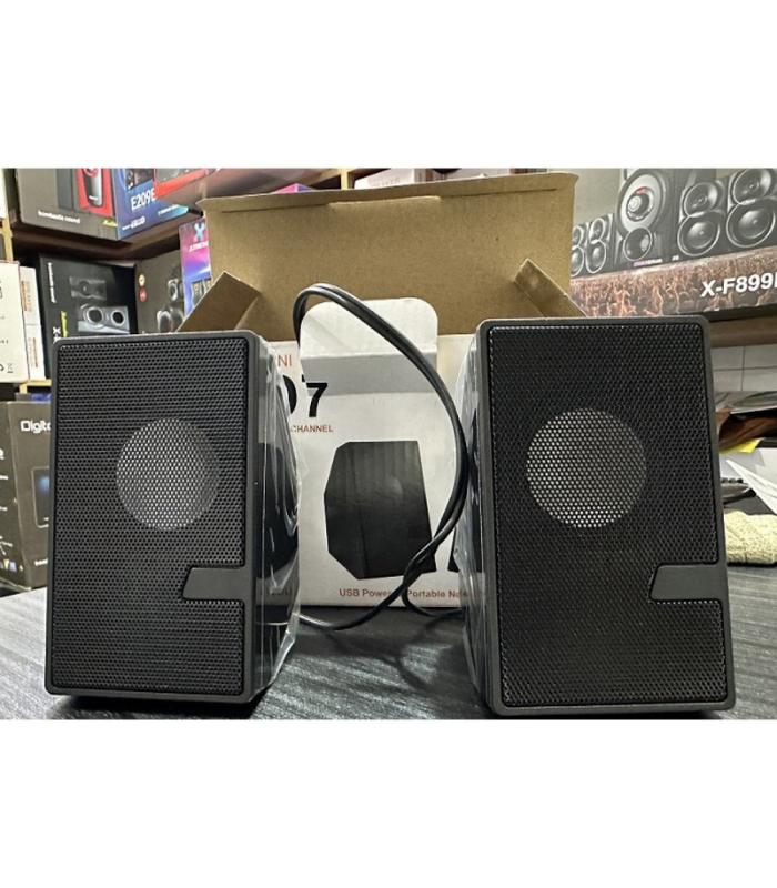 D7 - Multimedia Speaker Mini USB For Laptop Desktop Mobile