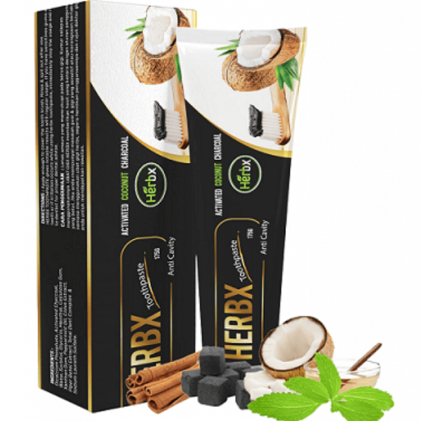 Herbx CHARCOAL TOOTHPASTE