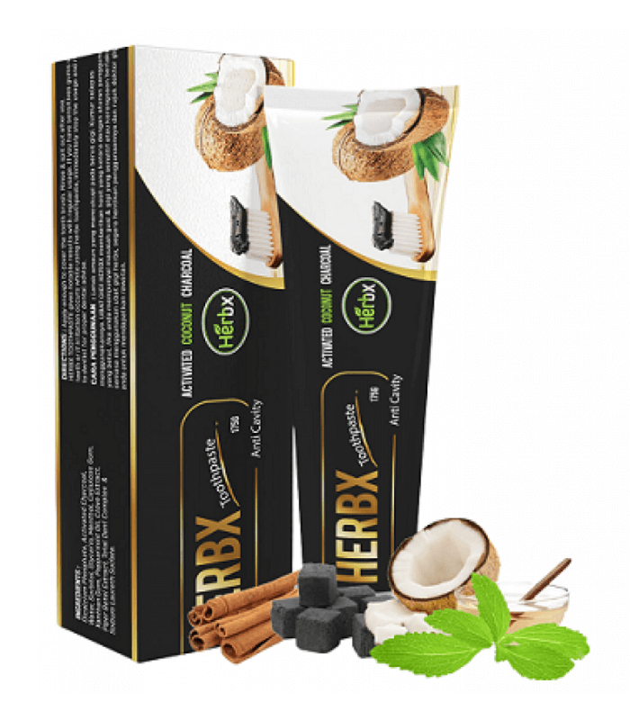Herbx CHARCOAL TOOTHPASTE